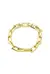 PULSEIRA ELO RETANGULAR 8MM BANHADA A OURO - comprar online