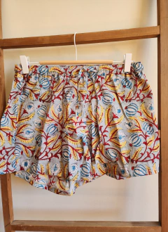 Short Loto FLORES PAVO REAL - comprar online