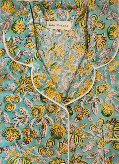 Pijama Largo JARDÍN DORADO - comprar online