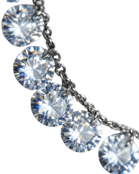 Pulseira Com 11 Zicônias - Aço