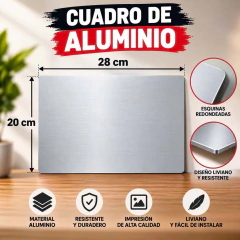 Cuadro metal personalizado - Santino