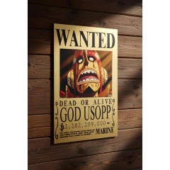 Cuadro metal One piece - Usopp - comprar en línea