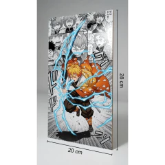 Cuadro metal Demon Slayer - Zenitsu - Santino