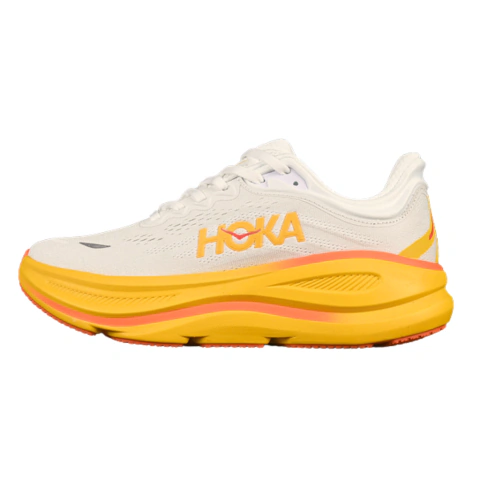 Hoka Bondi 9 Tênis Corrida Amortecimento- Frost Sunflower