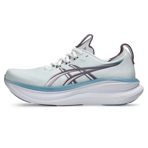 Asics GEL Nimbus 28 Amortecimento- Arctic Blue Velvet Purple