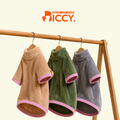 Imagen de Buzo Beige BICCY