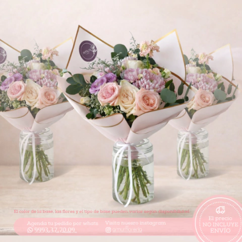 Bouquet Sencillo Pastel