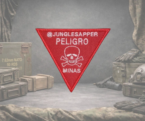 Patch Peligro Minas - comprar online