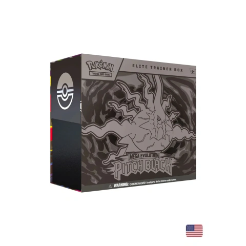 (ING) ETB Pitch Black Elite Trainer Box - Mega Evolution ME05 - Pokémon TCG