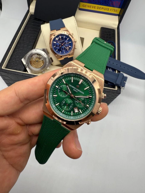 VACHERON OVERSEAS CHRONOGRAPH AUT ( 6-VCBAP6 ) na internet