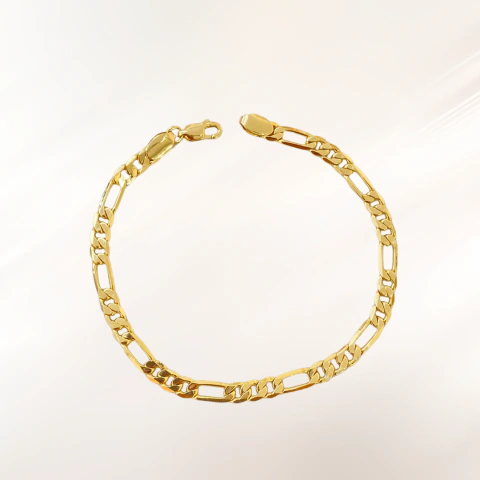 Esclava Tipo Cartier Dorada 21.5cm. - CES003