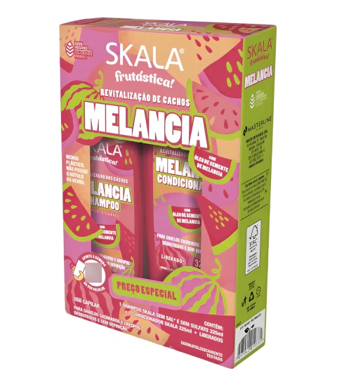 SHAMPOO E CONDICIONADOR SKALA MELANCIA - comprar online