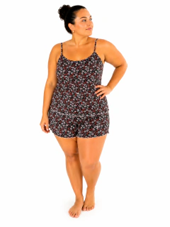 Baby-Doll Feminino em suede premium Plusize Confortável