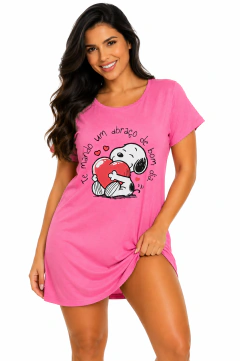 Camisola Feminina 100% Algodão do M ao GG Fresquinha e Confortável - loja online