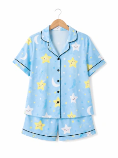 Pijama Feminino Americano em suede premium Plus Size Confortável - Pijamaria Paixão