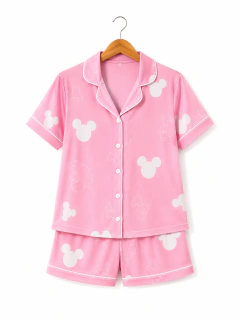 Imagem do Pijama Feminino Americano em suede premium Plus Size Confortável