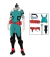 Fantasia Cosplay Completo Izuku Midoriya - My Hero Academia - Level Geek