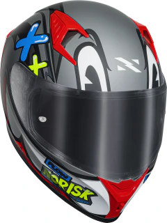 Capacete Norisk Flow KOB Silver Cinza - WING MOTOS