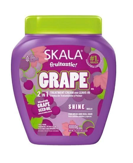 Creme Tratamento Skala Brilho Extremo Uva 2 Em 1 1Kg - comprar online