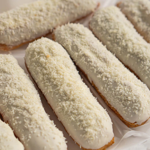 Bandeja de Eclair rellenos
