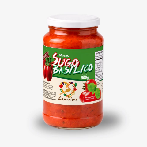SUGO BASÍLICO - 500g - comprar online