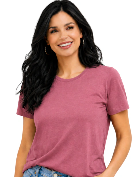 CAMISETA FEMININA BÁSICA na internet