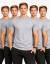 KIT 5 CAMISETAS ADULTO na internet