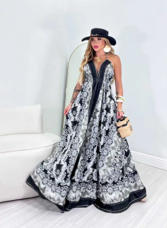 Inspiração Indiana longo - degrade - comprar online