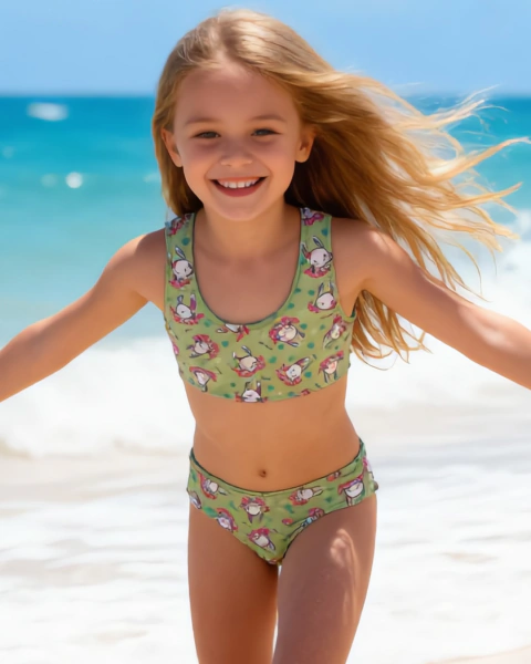 Bikini infantil estampada - Art.4479