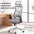 Silla Ergonómica de Oficina con Apoyacabeza - tienda online