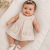 Vestido com fechamento em botão - A Casa do Bebê