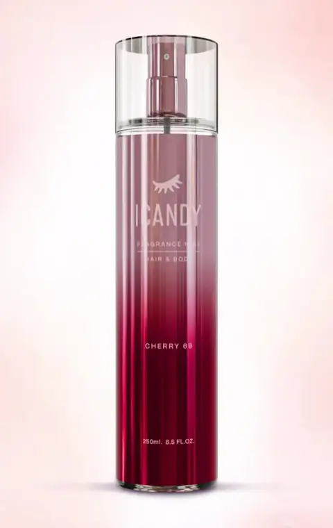 Body Splash ICANDY Hair & Body Mist Cherry 69 - 250ml
