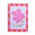 Cuaderno A4 flores y cuadros - comprar online