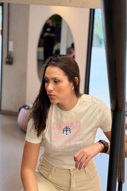 CAMISETA CASUAL PREMIUM FEMININA (BALANCE IS LIFESTYLE)
