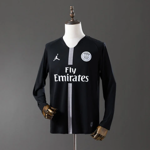Camisa PSG II 18/19 Manga Longa - Retrô