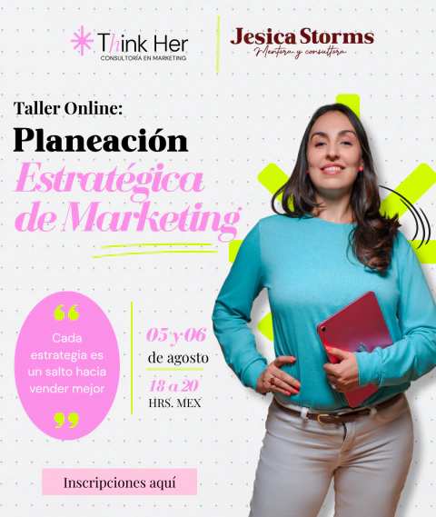 Taller online 'Planeación estratégica de marketing para negocios'