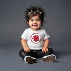 REMERA REDHOT WITHE-BABYROCK - comprar online