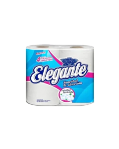 Bolson de papel higiénico ELEGANTE 4 x 30 mts. simple hoja (COD. 900) - comprar online
