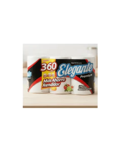 Bolson de rollos de cocina ELEGANTE PREMIUM 3 x 120 Paños (COD. 923) - Papeles La Torre