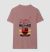 Camiseta rosa com estampa em homenagem ao Dia dos Pais com o escudo do Flamengo e a frase "Existem bons pais mas os melhores torcem para o Flamengo"