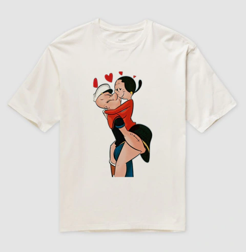 Camisa Oversized Premium Streetwear – Popeye
