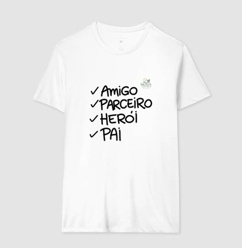 Camiseta para o Dia dos Pais - Amigo