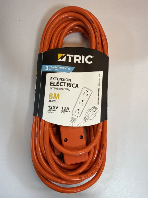 EXTENSIÓN NARANJA GRUESA ELÉCTRICA CON CABLE DE ALTA CALIDAD - DE en internet