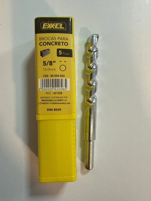 MECHA PARA CONCRETO PARA TALADROS -DE EXXCEL (VENTA X UNIDAD) - comprar online