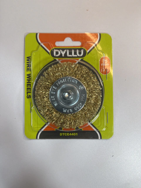 CEPILLO DE ALAMBRE CON ZANCO PARA TALADRO- DE DYLLU en internet