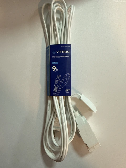 EXTENSION ELECTRICA BLANCA 110V - DE VITRON - comprar online