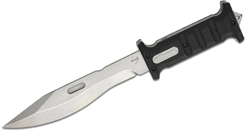 Faca Expansivel Boker Plus Hein Stonewashed Recurve Blade G10 Handles Kydex Sheath