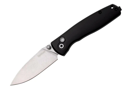 Kershaw 2053 Kindred KVT Folding Knife 3" D2 Stonewashed Spear Point Blade