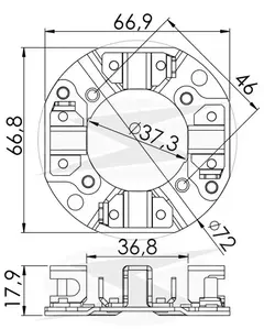PORTA ESCOVA 141 - 12V MAG.MARELLI(04 ESCOVAS) .COMP na internet