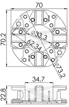 PORTA ESCOVA IK1172/A144 IKRO 24V L200/HR .COMP - comprar online